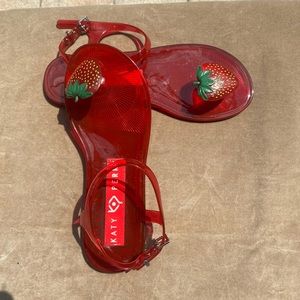 Katy Perry Strawberry Sandals